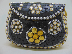 Bolsos de Mano de Lujo Lowellcraft.com 2023 para Mujer, con Cadena y Asa de Metal Color Caramelo, para Fiestas - Product Image 2