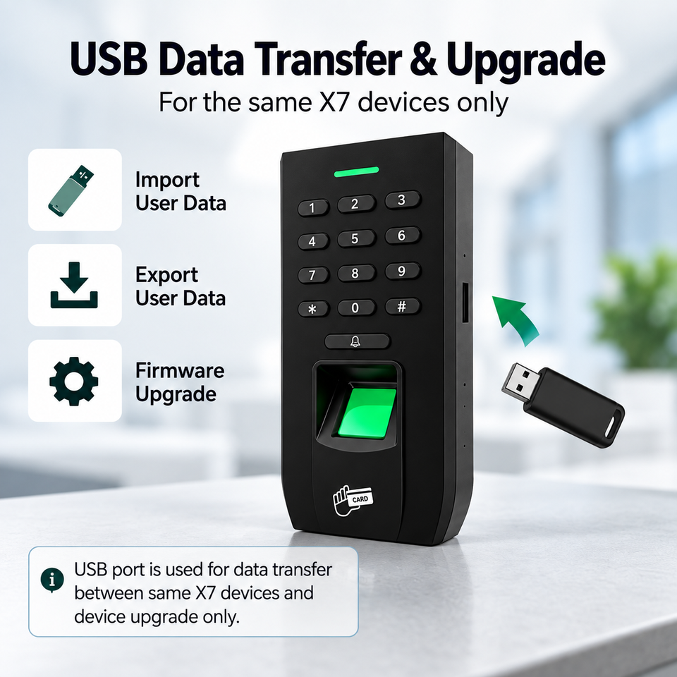 Access Control Fingerprint RFID Card PIN Standalone Keypad with Relay ...