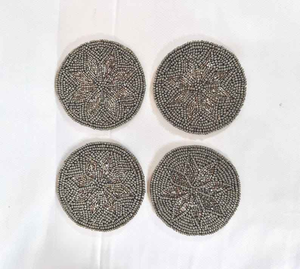 Posavasos Artesanales de Alta Calidad con Cuentas - Posavasos Clásicos Religiosos para Regalo, Ecológicos, con Logotipo Personalizado, Portátiles, Multiusos - Product Image 5