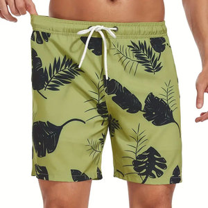 Short homme en polyester à séchage rapide de haute qualité nouveau dernier design imprimé motif solide service OEM prix de gros vente - Product Image 6