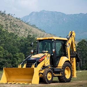 Retroexcavadora usada de buena calidad CAT 420F Motor original Pintura original con licencia EPA - Product Image 1