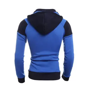 Sudadera con capucha negra azul suave y ligera de estilo moderno y moderno para cualquier ocasión para usar con estilo al aire libre e interior al por mayor - Product Image 6