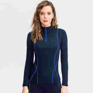 Mallas de Yoga largas y suaves transpirables de cintura alta para mujer, logotipo personalizado, ropa deportiva para correr, ropa de entrenamiento, cierre de cintura elástica sólido - Product Image 6