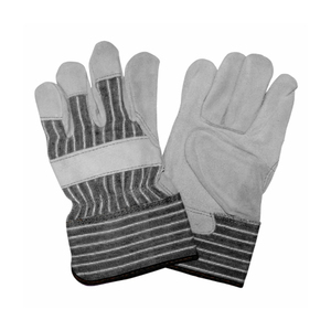 Gants de travail en cuir robustes en cuir de vachette avec revêtement anti-impact Gant en cuir de protection des mains de sécurité industrielle - Product Image 6