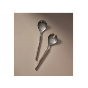 Cuillère à salade en métal Western Vaisselle Couverts standard Couverts Design poli Vaisselle Designer Set - Product Image 6