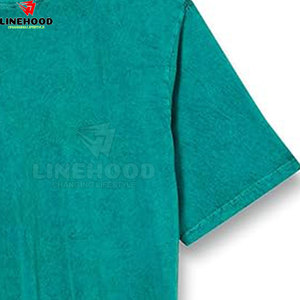 เสื้อยืดผู้ชายผ้าลายน้ำกรดระบายอากาศได้ดีและมีสไตล์100% ผ้าฝ้ายออกแบบลายถนนได้ตามต้องการ - Product Image 4