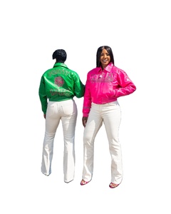 Chaquetas Bomber Varsity Personalizadas de Cualquier Año 19XX |   Chaquetas de Mujer con Bordado Chenille de Marca Privada con MOQ Bajo y Precios Económicos - Product Image 2