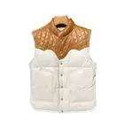 Chaleco de Cuero Grueso para Hombre, Resistente al Viento, con Botones de Cuerno, Color y Talla Personalizables para Importadores de Motocicletas - Product Image 6