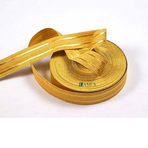 Customization Top Quality Cheap Price OEM ODM Uniform <b>Ribbon</b> Braids with Bullion <b>Wire</b> Material Lace Braid - Product Image 3