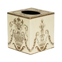 Caja de pañuelos metálica con impresión digital hermosa, de alta calidad, forma cuadrada, los precios más nuevos, cubo de basura de Acme Metal India