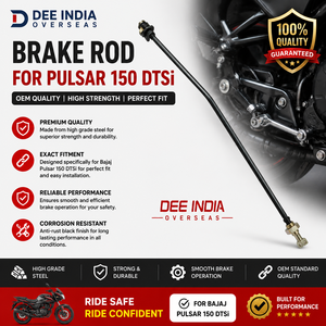 Varilla de Freno Trasero para Motocicleta Bajaj Pulsar 150 DTSi, Repuesto OEM para el Sistema de Frenos - Product Image 2