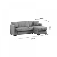 Canapé d'angle modulable moderne en velours avec trois fauteuils inclinables, rangement extensible et rembourrage en mousse pour appartement, hôtel, villa