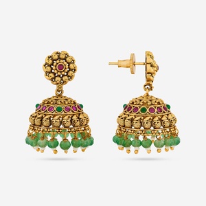 Boucles d'oreilles pendantes de style victorien - Style antique 189170 - Product Image 4