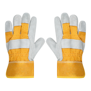 2024 haute classe cuir Wok porter des gants de soudage gants en cuir de chèvre sécurité travail gants en cuir industriel pour la Construction - Product Image 4