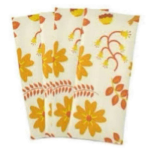 Juego de toallas de cocina ecológicas de algodón orgánico 100% desechables de secado rápido con logotipo Floral personalizado de alta calidad reciclable a precio - Product Image 4