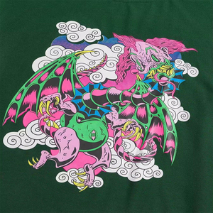 Camiseta de Cuello Redondo de Algodón Peinado de Alta Calidad, Estampada con Serigrafía y Lavado Ácido, Ajuste Holgado, Transpirable y de Secado Rápido, Venta al Por Mayor Personalizada 2024 - Product Image 2