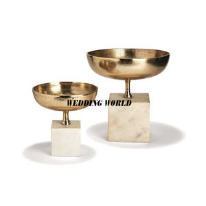 Matte Gold Finished <b>Chocolate</b> Bowl <b>Wedding</b> Decorative Handmade Sweet Bowl Classic Stylish fancy New <b>Chocolate</b> Bowl - Product Image 1