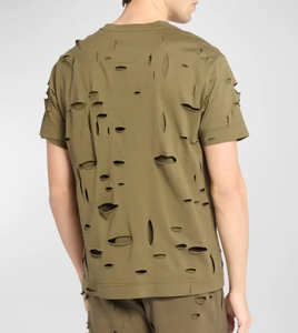 Fabricante OEM de alta calidad, logotipo gráfico personalizado, camiseta de lujo, stock de ropa a granel, fardo de ropa mezclada, ropa usada - Product Image 5