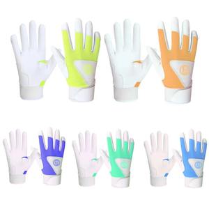 Guantes de bateo de béisbol de cuero de calidad extrema para adultos y niños listos para enviar artículos de salida de fábrica para uso en exteriores - Product Image 2