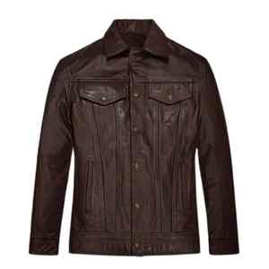 Camisas Casuales de Cuero para Hombre con Logotipo Personalizado del Fabricante, Camisas Transpirables de Alta Calidad con Logotipo Personalizado - Product Image 6