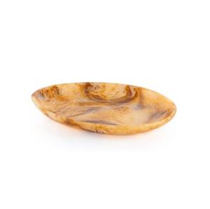 Plateau en résine pour servir des pizzas, des collations, pour la maison, l'hôtel, le restaurant, plateau en marbre pour la cuisine quotidienne, la restauration, article utilisé - Product Image 3