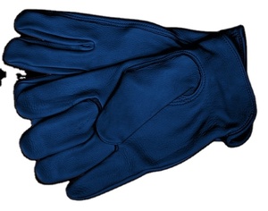 Hot Sale Heavy Duty Buffalo Grain Leather Adjustable Wristlet Breathable Thick Industrial Safety Driving <b>Gloves</b> - Product Image 5