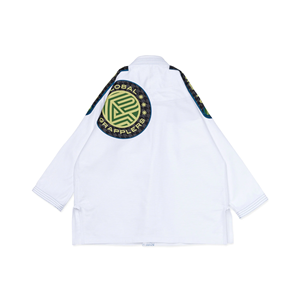 ชุดต่อสู้ BJJ ของผู้ชายชุดเสื้อคาราเต้ศิลปะการต่อสู้การต่อสู้แบบ MMA ชุดยิวจิวจิสึสีทึบ - Product Image 2