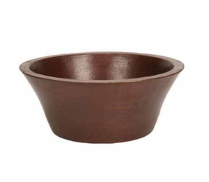 Prescenio redondo Oval Cobre Bar Fregadero Cocina Cobre Encimera Doble pared Hecho a mano Cobre Fregadero Personalizado Fabricante Proveedor - Product Image 2