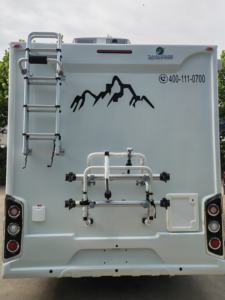 Porte-vélo pliable avec support de pneu de secours intégré <span class=keywords><strong>pour</strong></span> <span class=keywords><strong>camping</strong></span>-cars et pare-chocs RV - Product Image 2