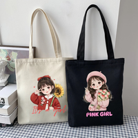 Sac fourre-tout classique réutilisable personnalisé en toile imprimée pour femme, idéal pour toutes les saisons, cadeau de remerciement pour les enseignants, fabriqué au Vietnam
