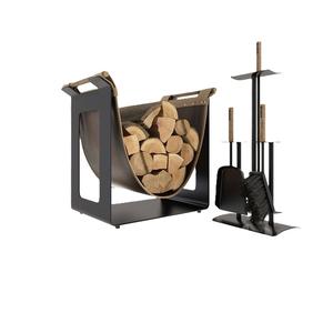 High Trending Metal Heavy Duty <b>Log</b> Holder Best Quality <b>Rack</b> Outdoor Indoor Firewood Storage Stacker Stand - Product Image 1