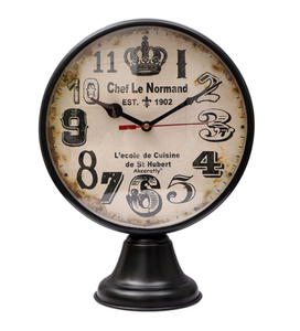 Ak Brass Contemporary Radiance Reloj de mesa simple que mejora la decoración de su hogar Glow European Allure - Product Image 1