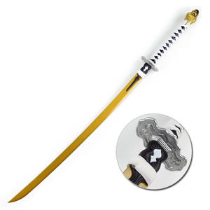 Cosplay Kendo Demon Slayer Zoro <span class=keywords><strong>Sasuke</strong></span> Ninja Tanjiro Samouraï <span class=keywords><strong>Katana</strong></span> en bois Anime Japonais Cosplay Bokken Épée Jouet - Product Image 4