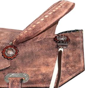 MONTURA PERSONALIZADA DE LA INDIA 100% CUERO GENUINO MONTURA DE CABALLO OCCIDENTAL PRODUCTOS DE CARRERAS DE CABALLOS INGLES DE LA INDIA - Product Image 5