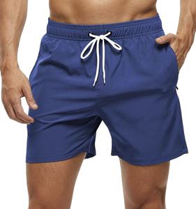 Pantalones cortos deportivos de estilo deportivo para hombre, diseño de malla transpirable de secado rápido, cierre de cintura elástica media, superventas, pantalones cortos informales de lona - Product Image 4