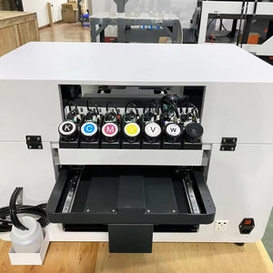 Giá tốt 4050 UV phẳng máy in với xp600 đầu hoặc DX7 đầu in thiết kế mới 4050 phẳng Máy xi lanh máy in - Product Image 1