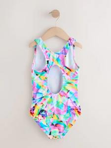 Custom Wholesale Summer <b>Girls</b> Bathing Suits Swimsuit Designer Swimwear With Sublimation Design Breathable Swim Suit - Product Image 4