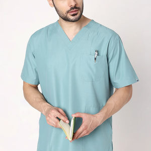 Conjunto de Uniforme Médico para Hombre de Algodón de Primera Calidad con Diseño Moderno y Opciones Personalizables para Uso Hospitalario - Product Image 4