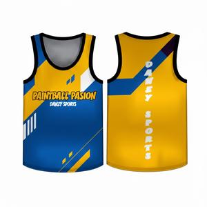 Paintball Customize Unisex Paintball Jersey Soft Breathable Machining Technology Tank High Quality - Product Image 4