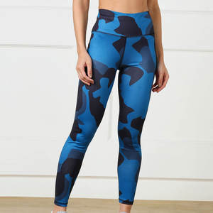 Legging de fitness décontracté pour femme, le plus vendu, fabriqué en usine, tricoté, logo personnalisable, taille mi-haute, respirant, en Spandex et Polyester - Product Image 2