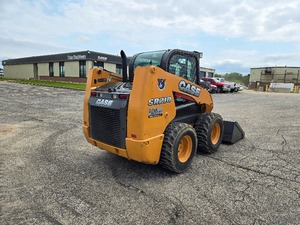 SR210 chargeuse compacte sur roues SR210 assez utilisée mini chargeuse de tracteur avec composants de chargeuse-pelleteuse avant noyau de roulement de moteur - Product Image 3