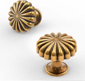Solid Build Brass Knobs for Kitchen Drawers-Reliable Grip Furniture Hardware with Customized Color & Size for <b>Long</b>-Term Use - Product Image 2
