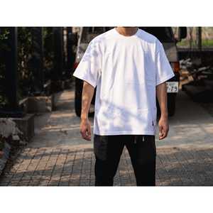 เสื้อยืดโอเวอร์ไซส์หนักโลโก้ปักลายกันรอยยับอัดอากาศได้ดีขนาด240กรัมคอลเลกชั่นทรงหลวม [รุ่นจำกัด] - Product Image 1