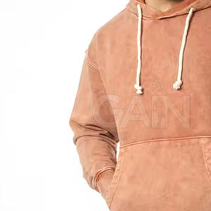 Traje de moda para hombre, chándales de lavado ácido, logotipo personalizado impreso, Color sólido, nueva apariencia, chándales de lavado ácido para hombre - Product Image 6