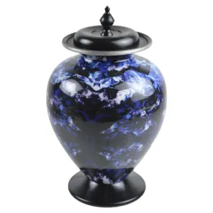 Unique Design Cremation Urn Style Adult Pet Brass And Funeral Box Keepsake Urns Casket Funerary Urn Human Memorial Ashes