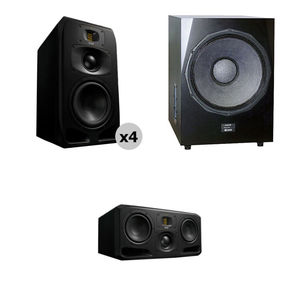 Kit audio professionnel Adam Queens 5.1, série S3, moniteurs de scène et caisson de basses Sub2100 - Product Image 2