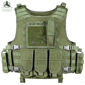 เสื้อกั๊กยุทธวิธีไนลอน/โพลีเอสเตอร์คุณภาพสูงแบบกำหนดเอง - วัสดุทนทาน กันน้ำ ขนาดสำหรับผู้ใหญ่ - Product Image 6