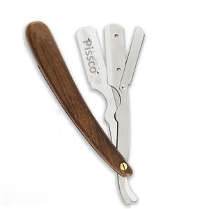 Navajas de Afeitar Rectas, Navajas de Dedo de Acero Inoxidable, Herramientas de Belleza Hechas por Pissco - Product Image 1