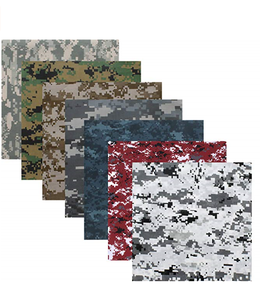 Bandanas de camouflage en gros, bandanas personnalisés, pas de minimum, bandana camouflage pour hommes - Product Image 1