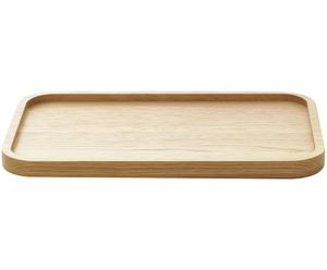 Bandeja de Madera de Alcanfor y Nogal Natural con Logotipo Personalizado, Bandeja Redonda Decorativa de Madera para Servir Alimentos, Apta para Alimentos, para Fiestas - Product Image 4